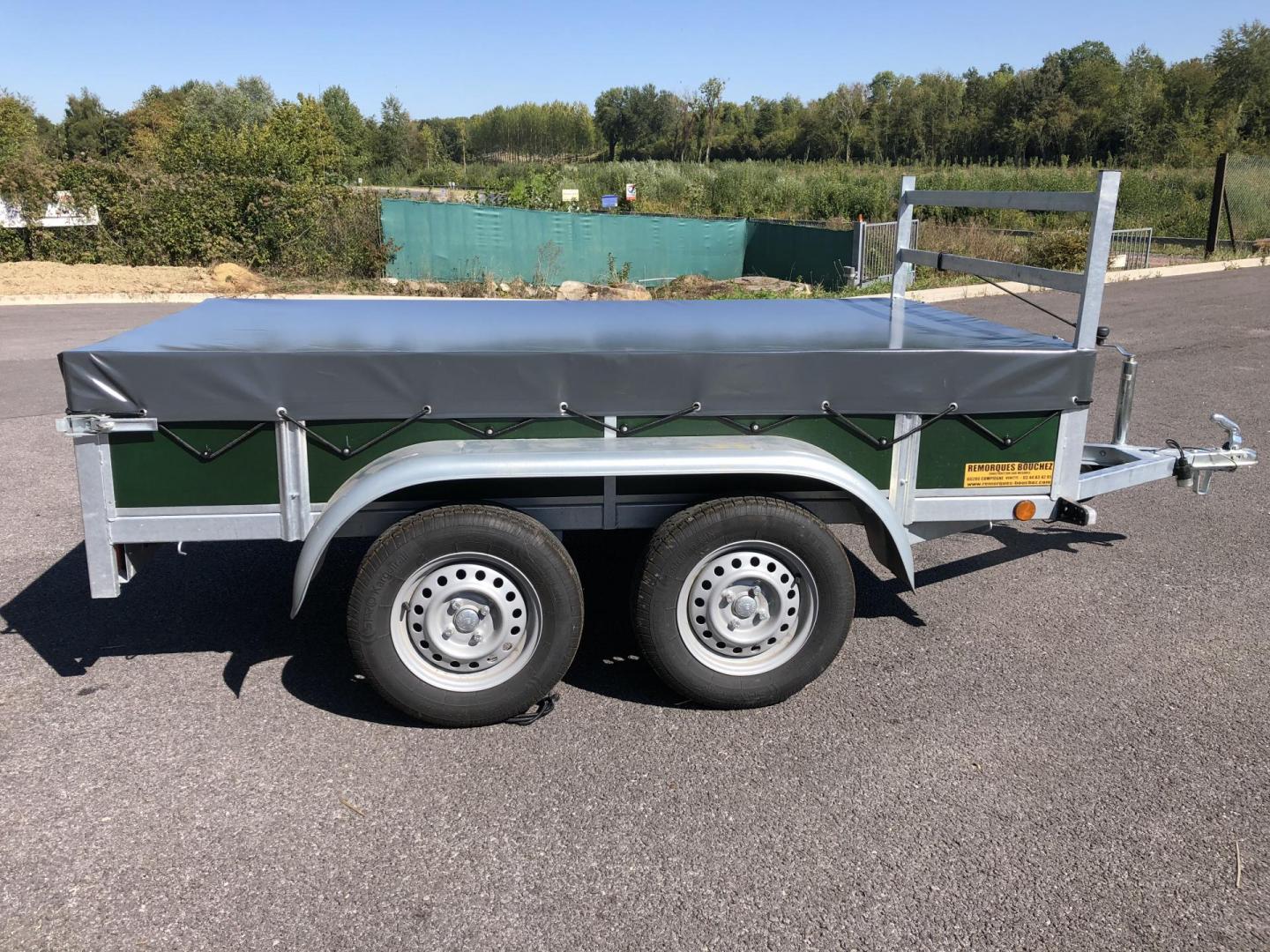 Bâche de remorque pour double essieux KERENZO