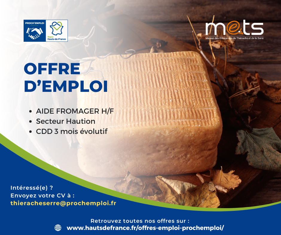 AIDE FROMAGER H/F - 46162