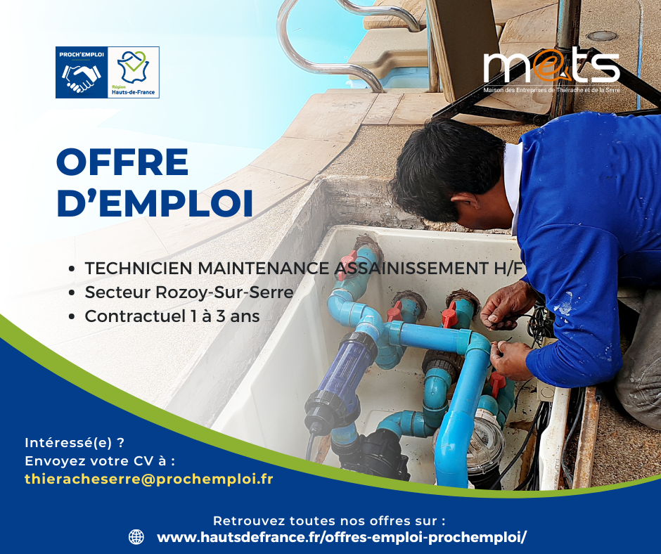 TECHNICIEN DE MAINTENANCE ASSAINISSEMENT H/F - 46330