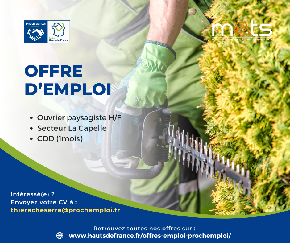 OUVRIER PAYSAGISTE H/F - 46413