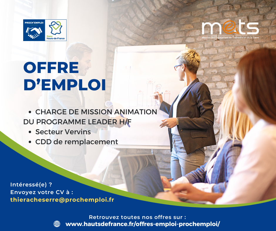 CHARGÉ DE MISSION ANIMATION DU PROGRAMME LEADER H/F - 46441