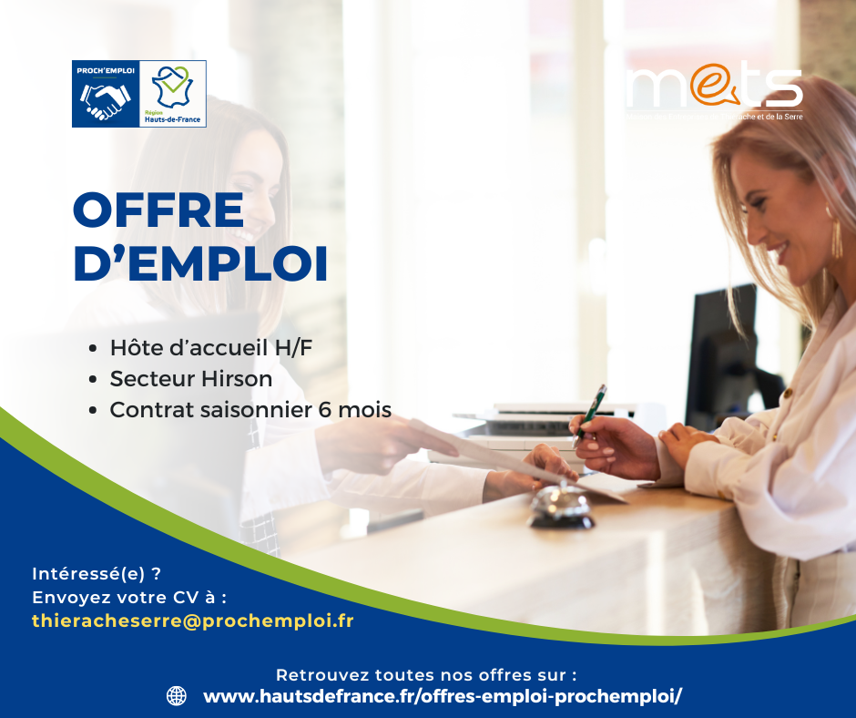 HOTE/HOTESSE D'ACCUEIL H/F - 47032