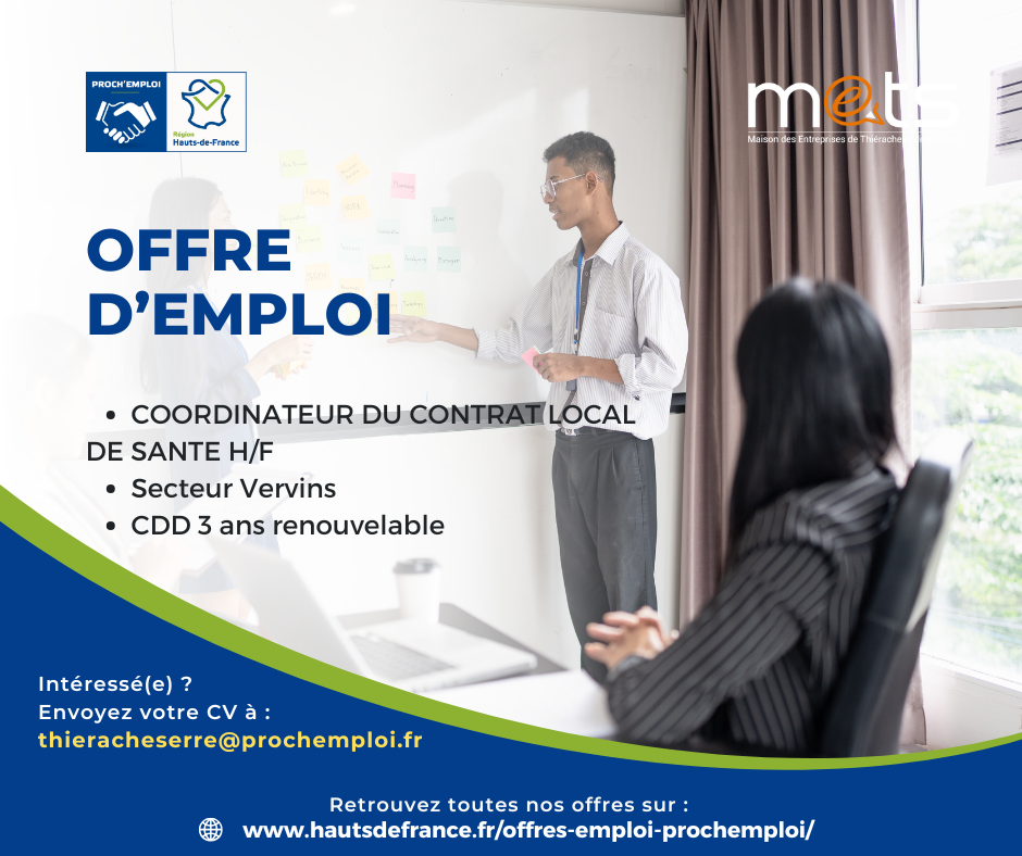 COORDINATEUR DU CONTRAT LOCAL SANTÉ H/F - 47104