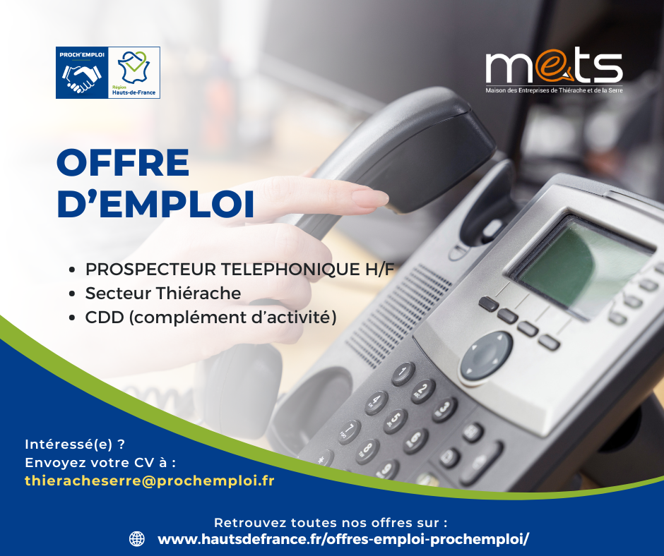 PROSPECTEUR TELEPHONIQUE H/F - 47281
