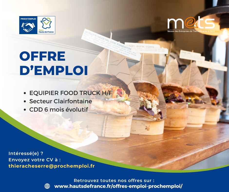 EQUIPIER POLYVALENT DE FOOD TRUCK H/F - 47507