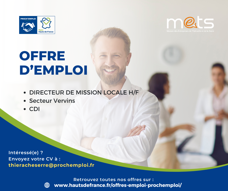 DIRECTEUR DE MISSION LOCALE H/F - 47577