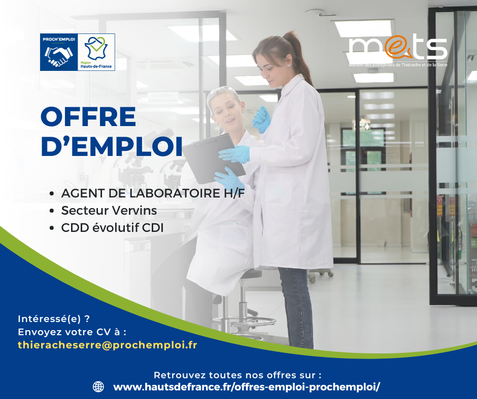 AGENT DE LABORATOIRE H/F - 47583