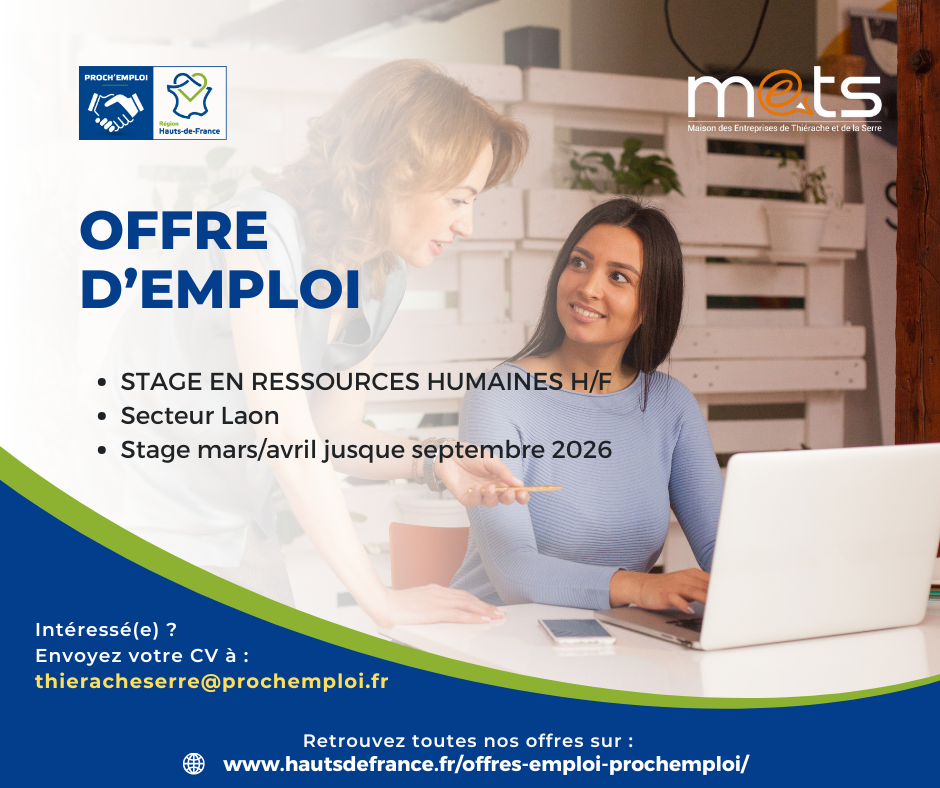 STAGIAIRE EN RESSOURCES HUMAINES H/F - 47796