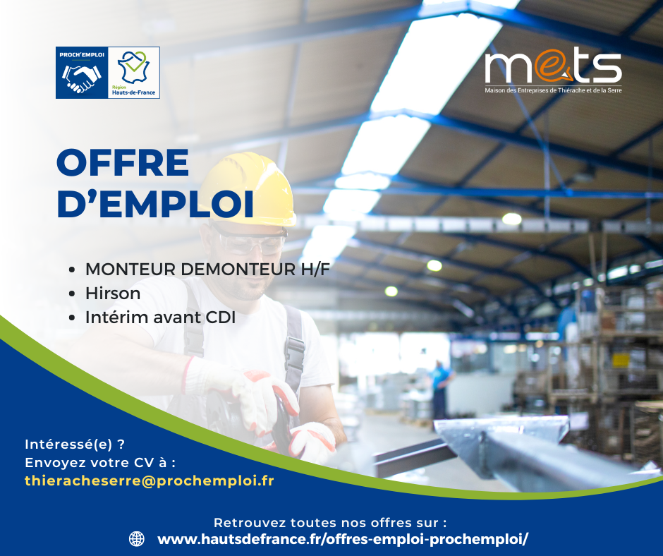 MONTEUR DÉMONTEUR H/F - 47834