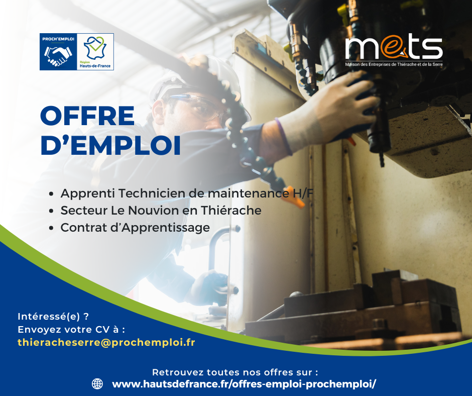 APPRENTI TECHNICIEN DE MAINTENANCE H/F - 48423