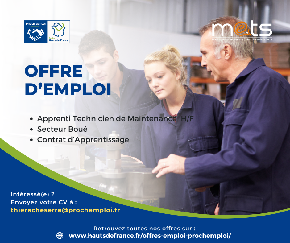 APPRENTI TECHNICIEN DE MAINTENANCE H/F - 48430