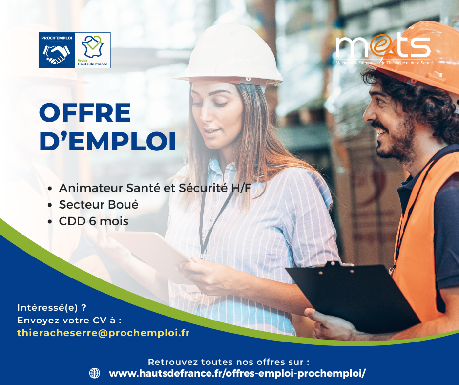 ANIMATEUR SANTÉ ET SÉCURITÉ H/F - 48490