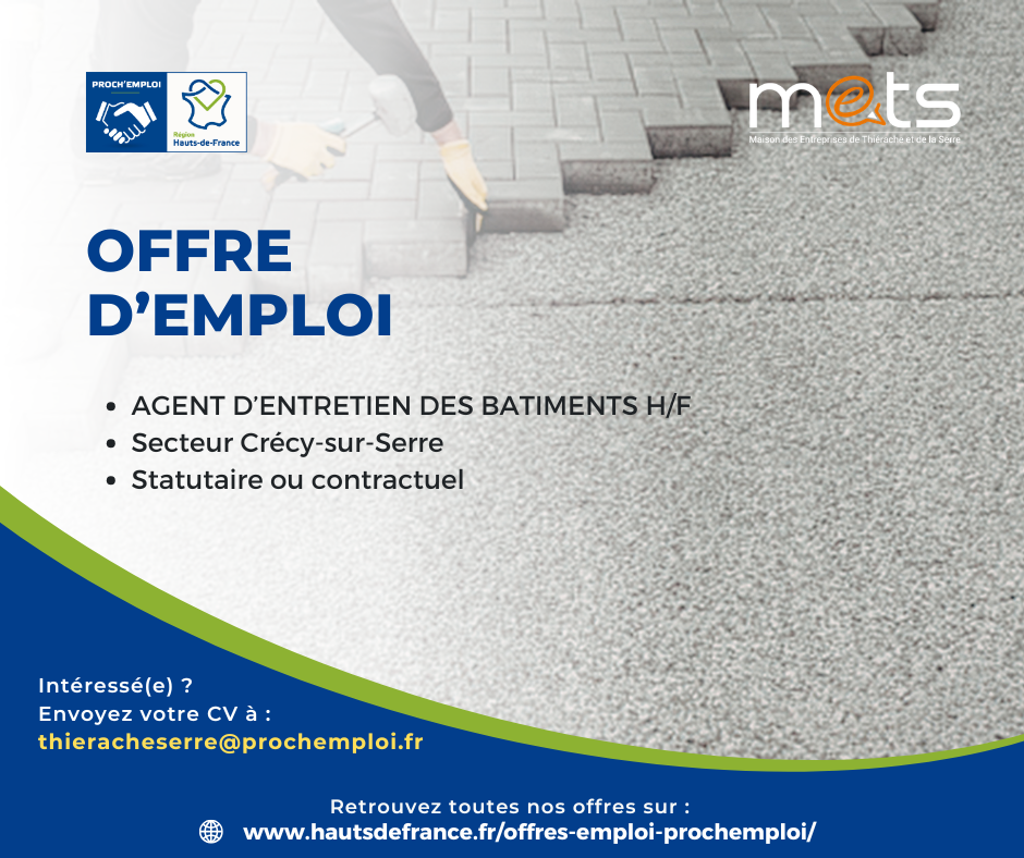 AGENT D'ENTRETIEN DES BATIMENTS H/F - 48598