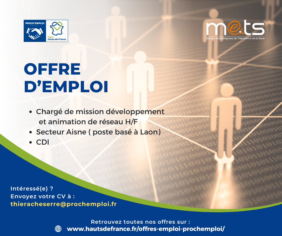 CHARGE DE MISSION DÉVELOPPEMENT ET ANIMATION DE RÉSEAU H/F - 48831