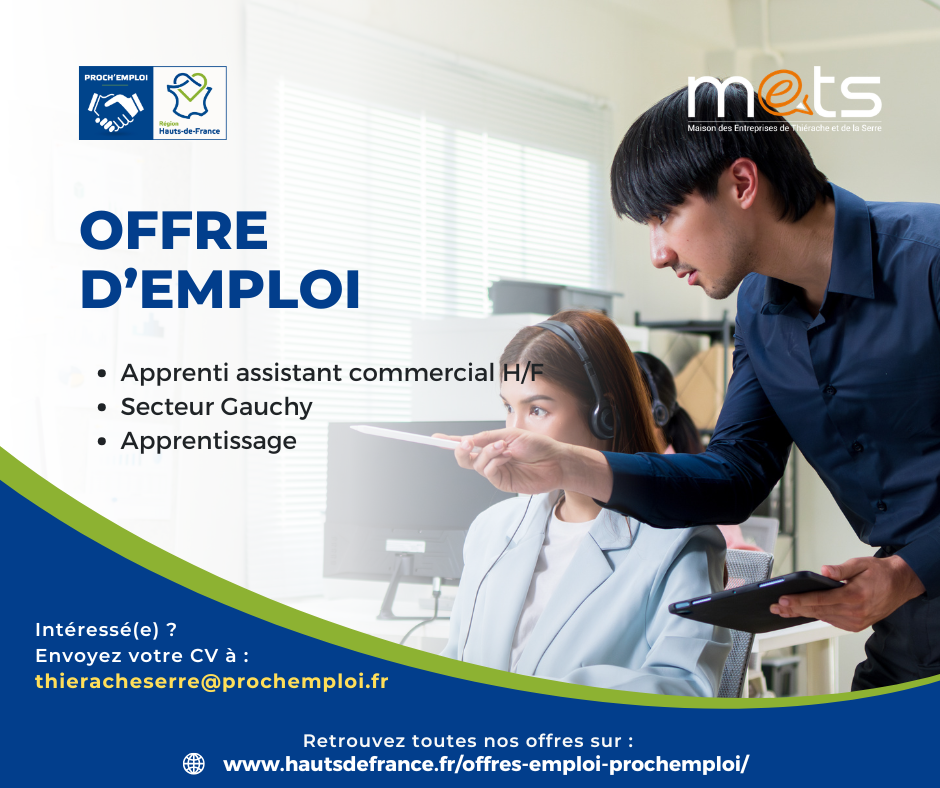 APPRENTI ASSISTANT COMMERCIAL H/F - 49303