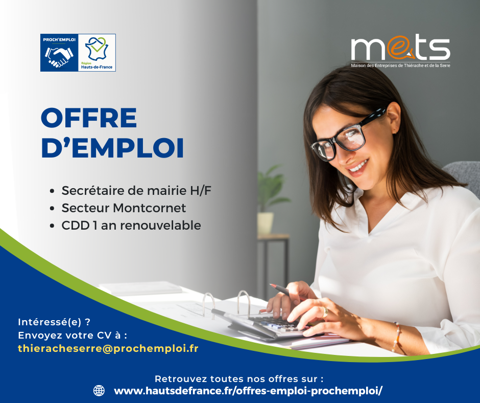 SECRETAIRE DE MAIRIE H/F - 49296
