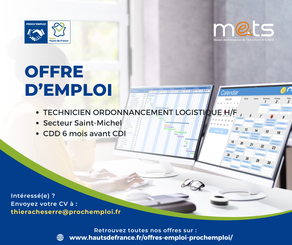 TECHNICIEN ORDONNANCEMENT LOGISTIQUE H/F - 44446