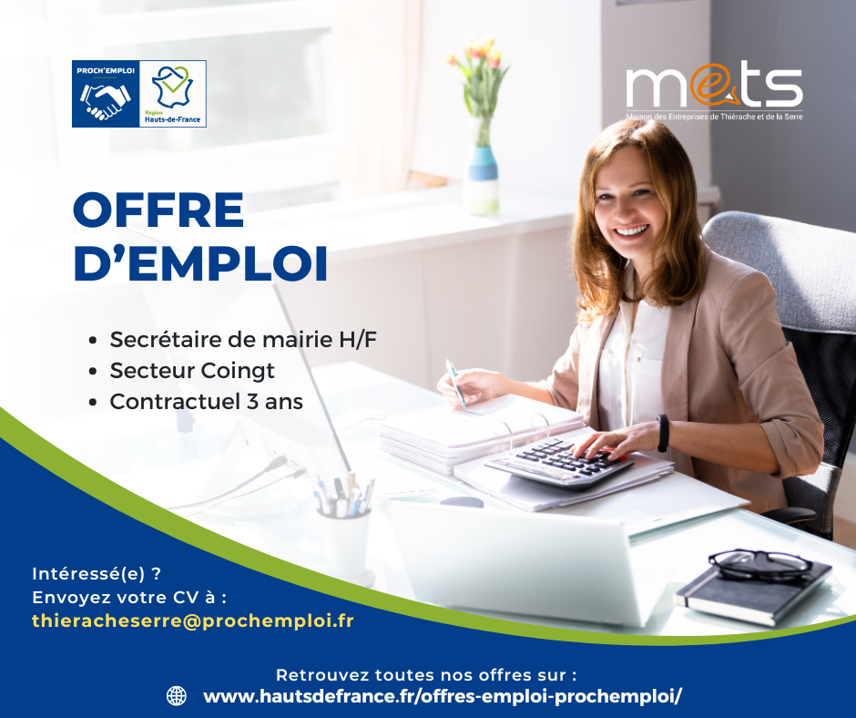 SECRETAIRE DE MAIRIE H/F - COINGT