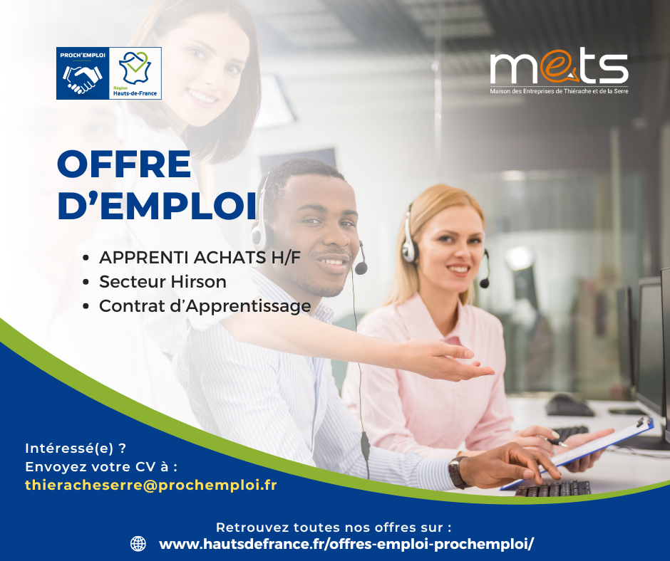 APPRENTI ACHATS H/F - 44490
