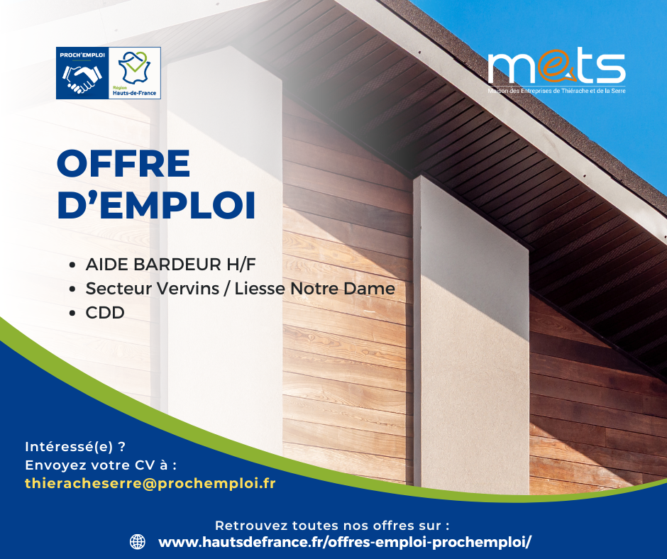 AIDE BARDEUR H/F - 50103