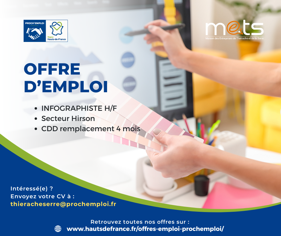 INFOGRAPHISTE / DESIGNER GRAPHIQUE POLYVALENT H/F - 44509