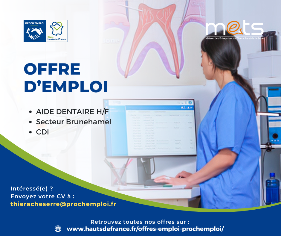 AIDE DENTAIRE H/F - 50255