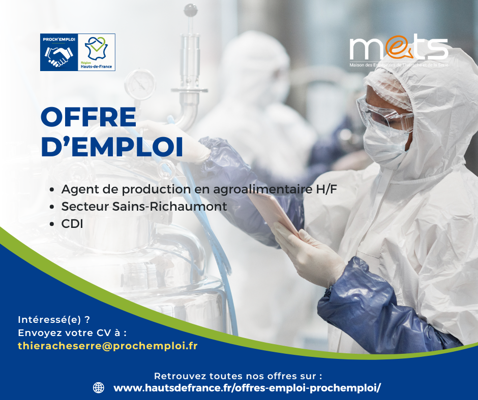 AGENT DE FABRICATION AGROALIMENTAIRE / CONFITURIER H/F - 48795