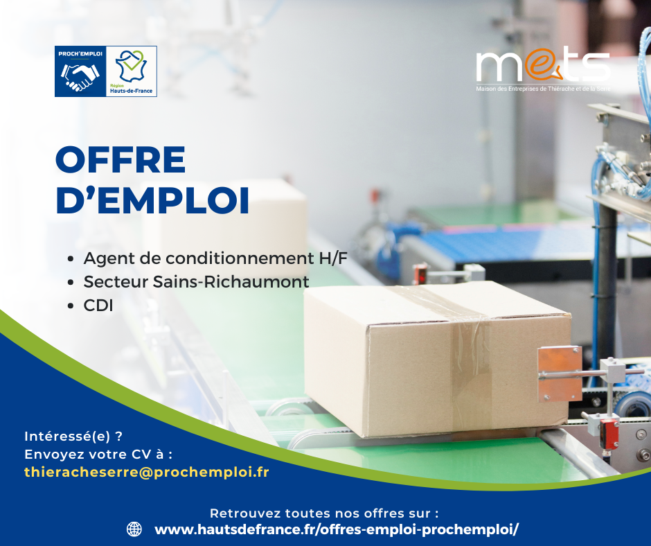 AGENT DE CONDITIONNEMENT H/F - 50408