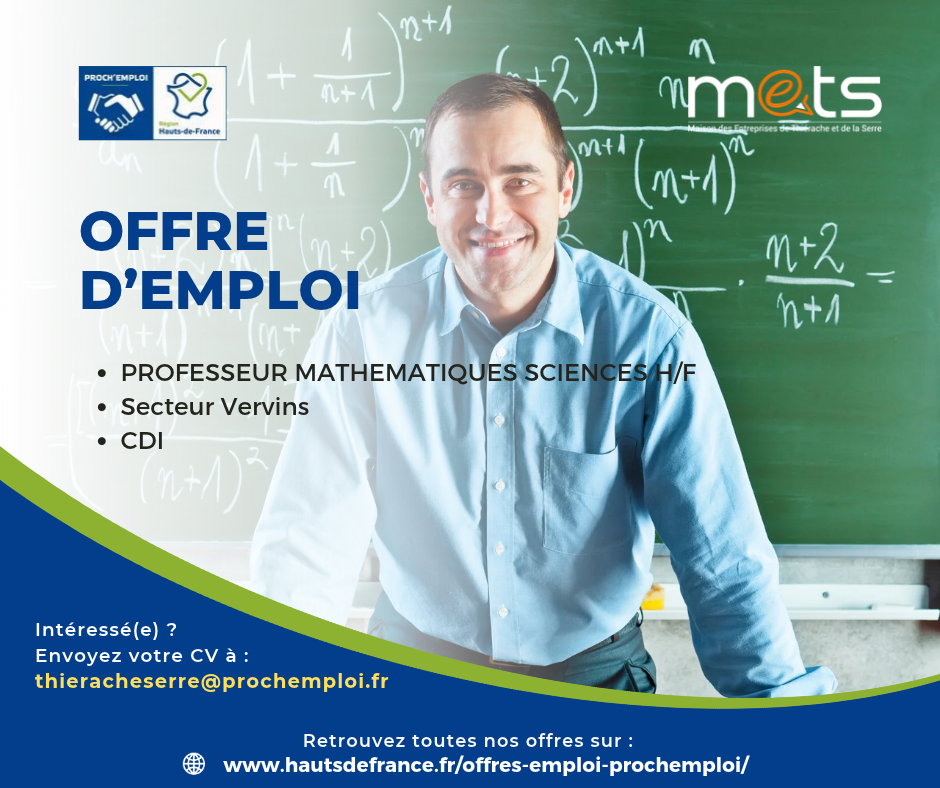 Prof de maths H/F THI-50599
