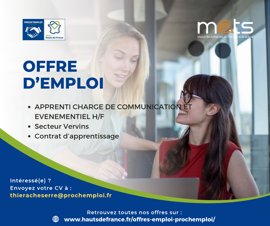 Apprenti chargé de com H/F THI-50595