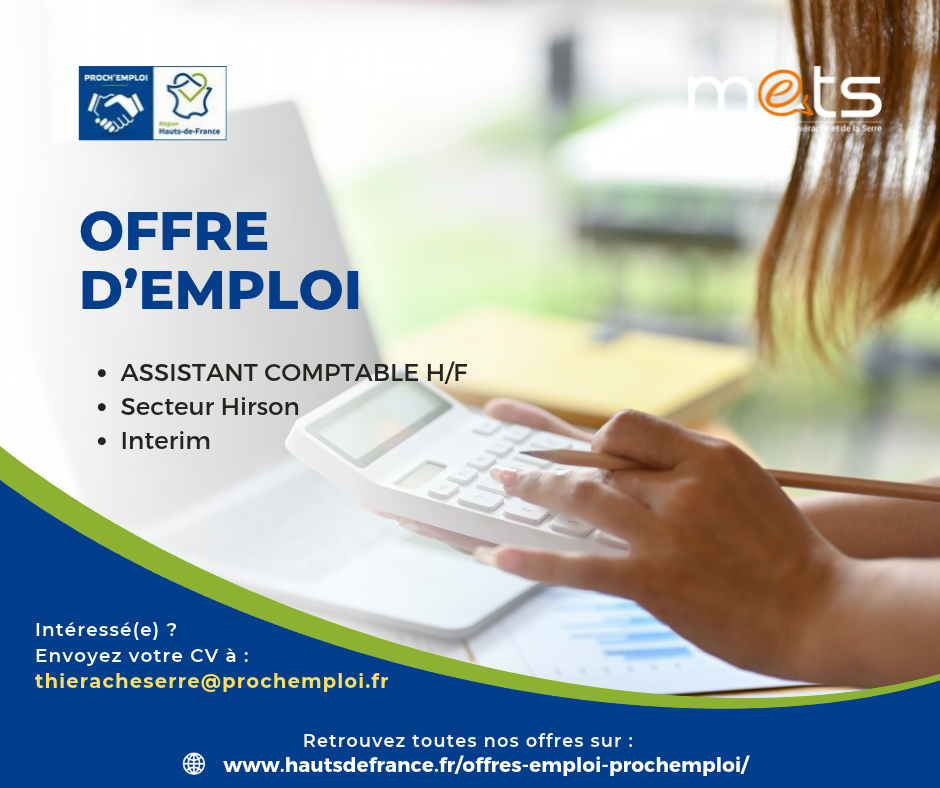 ASSISTANT COMPTABLE H/F - 50682