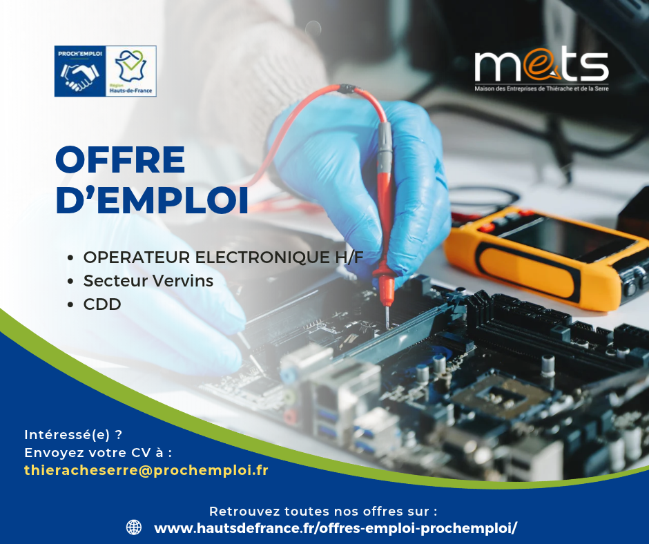 OPÉRATEUR ÉLECTRONIQUE H/F - 50715