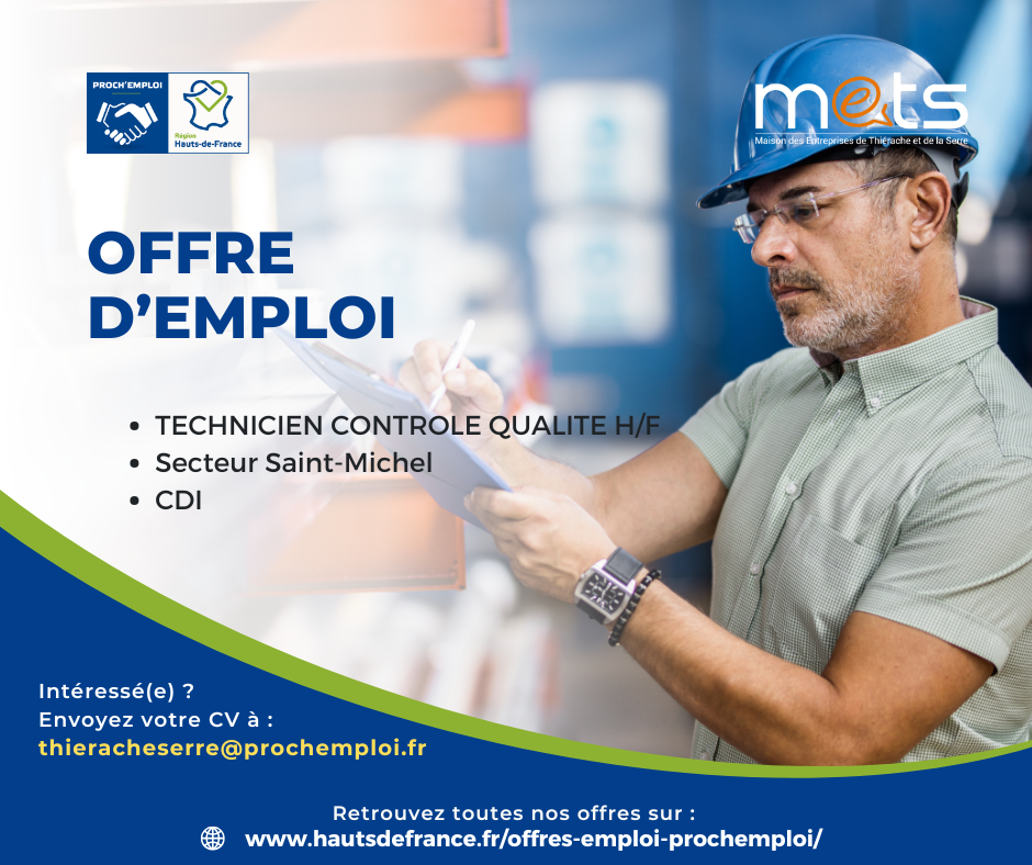 TECHNICIEN CONTRÔLE QUALITÉ H/F - 44715