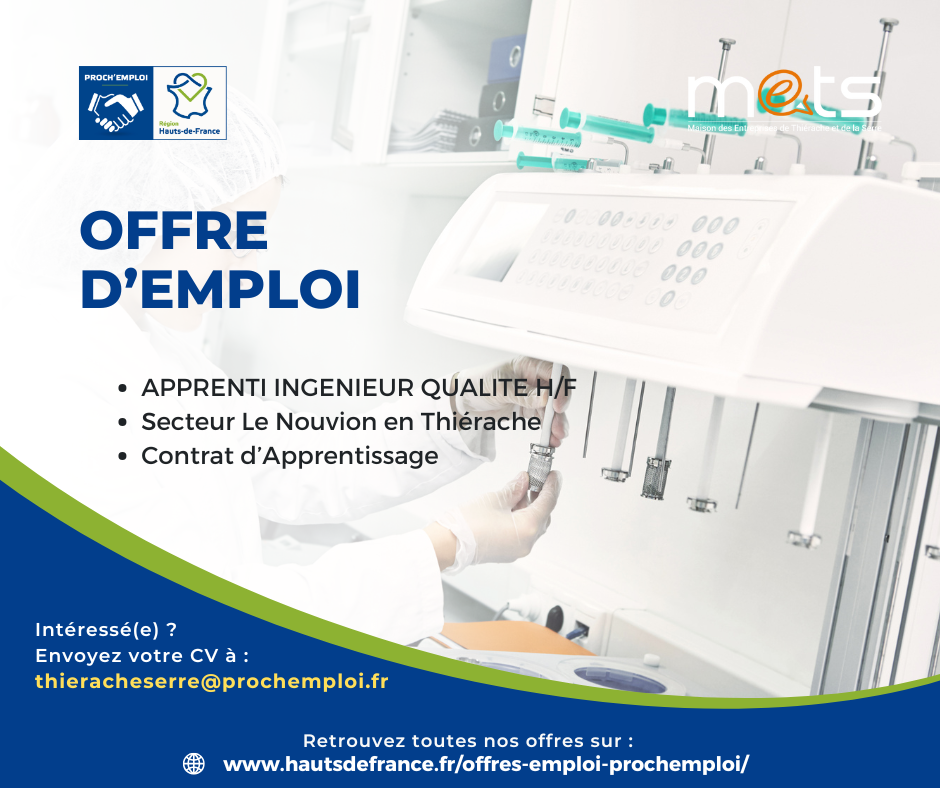 APPRENTI INGENIEUR QUALITE H/F - 44788