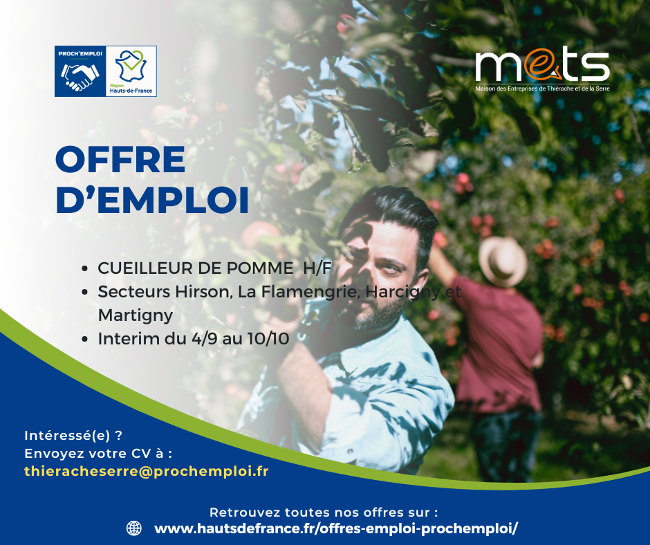 CUEILLEUR DE POMMES H/F - 45023