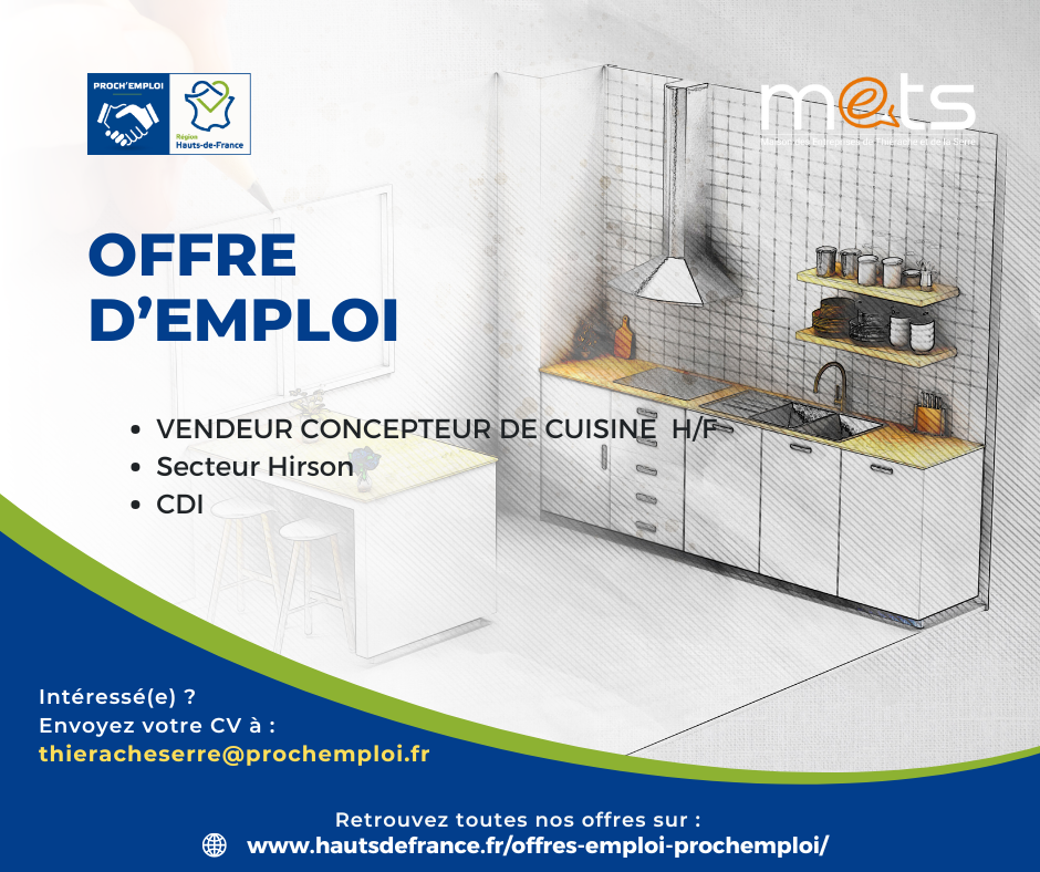 VENDEUR CONCEPTEUR DE CUISINE H/F - 45216