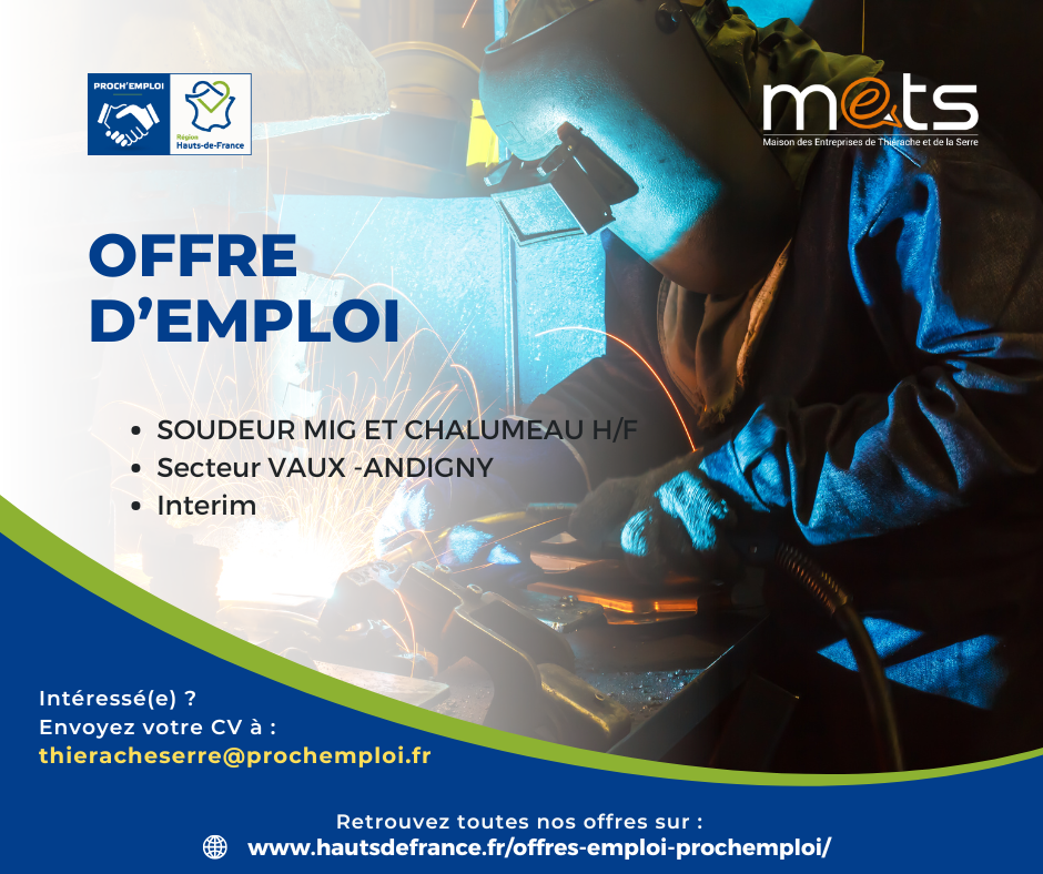 SOUDEUR MIG ET CHALUMEAU H/F - 45506