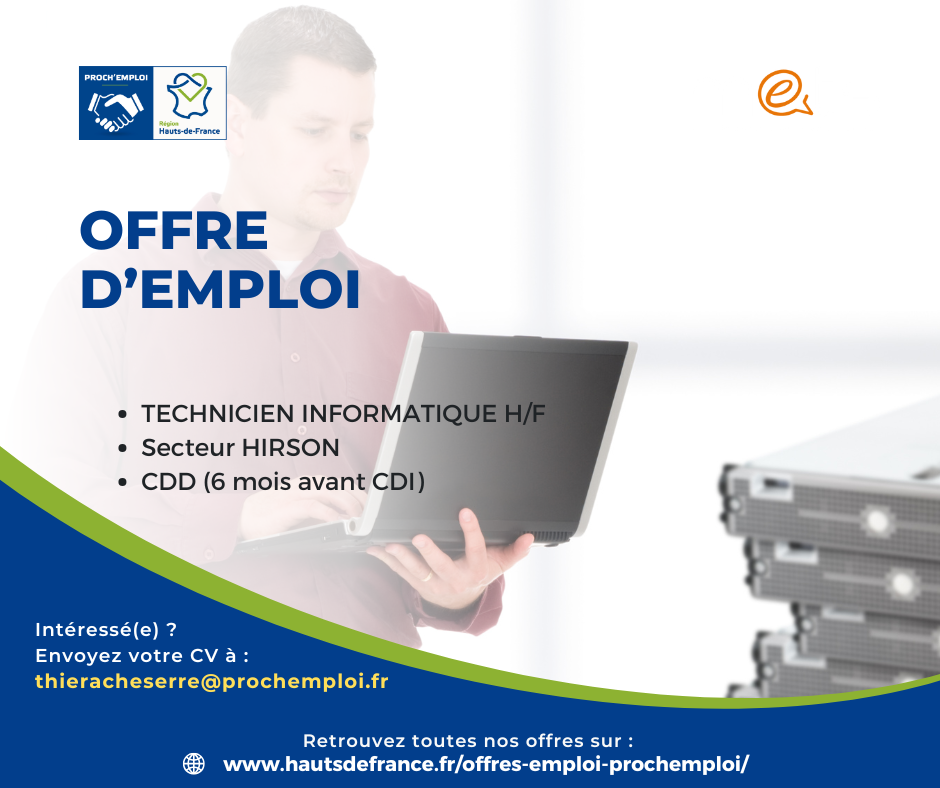 TECHNICIEN INFORMATICIEN H/F - 45795
