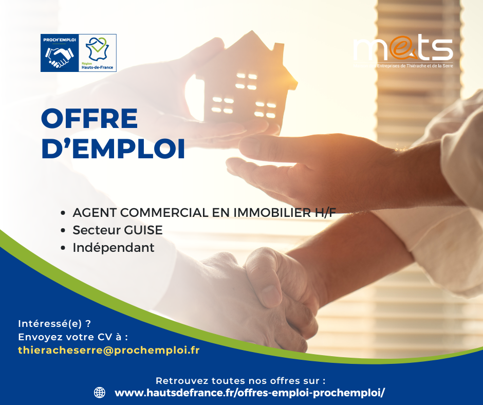 AGENT COMMERCIAL EN IMMOBILIER H/F - 45811
